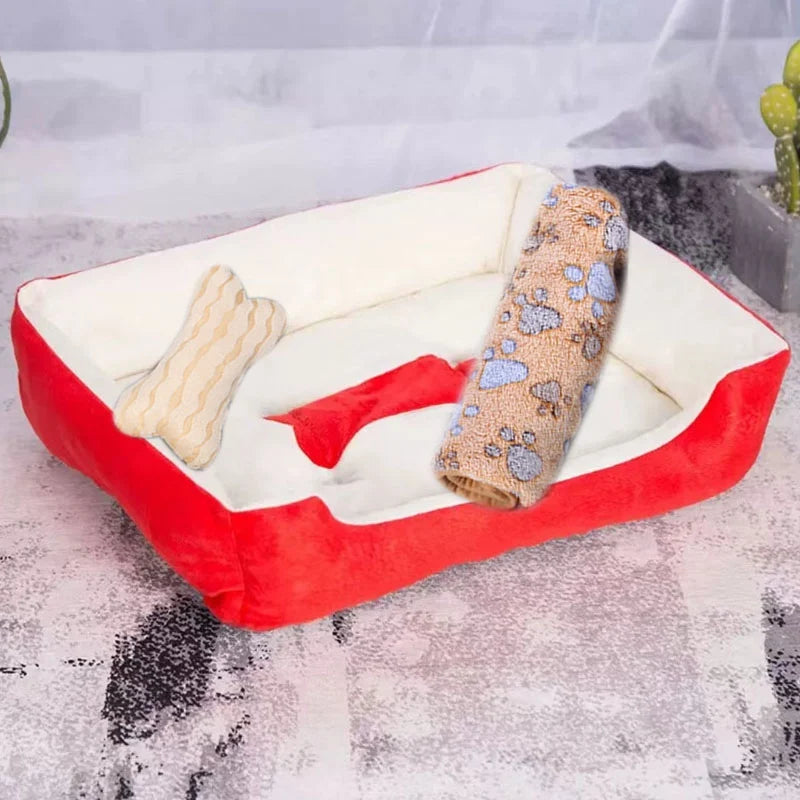 Winter Warm Large Dog Sofa Bed Dog Kneel Cat Mats House Cushion Pet Dog Bed Dog House Soft Nest Dog Baskets Bed For Cat Puppy