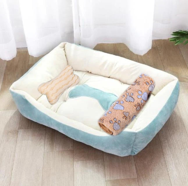 Winter Warm Large Dog Sofa Bed Dog Kneel Cat Mats House Cushion Pet Dog Bed Dog House Soft Nest Dog Baskets Bed For Cat Puppy