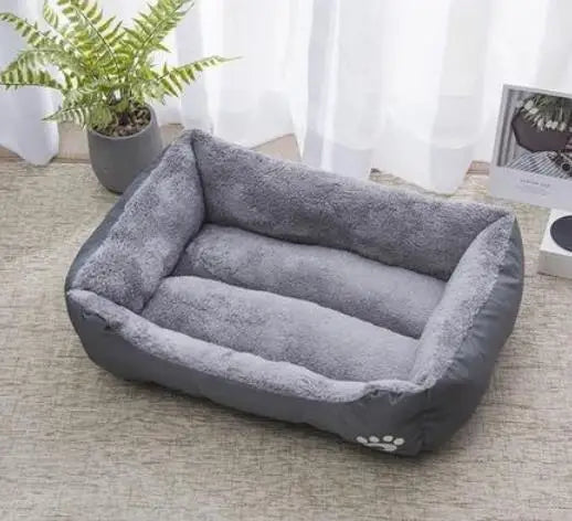 Winter Warm Large Dog Sofa Bed Dog Kneel Cat Mats House Cushion Pet Dog Bed Dog House Soft Nest Dog Baskets Bed For Cat Puppy