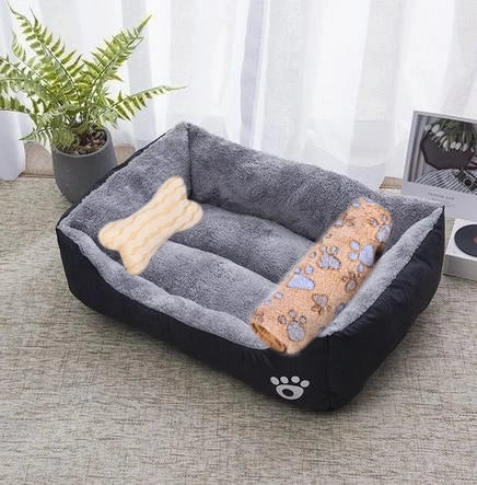 Winter Warm Large Dog Sofa Bed Dog Kneel Cat Mats House Cushion Pet Dog Bed Dog House Soft Nest Dog Baskets Bed For Cat Puppy