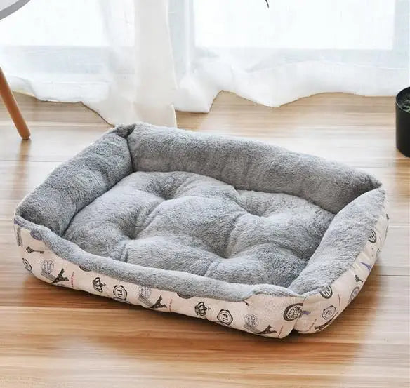 Winter Warm Large Dog Sofa Bed Dog Kneel Cat Mats House Cushion Pet Dog Bed Dog House Soft Nest Dog Baskets Bed For Cat Puppy