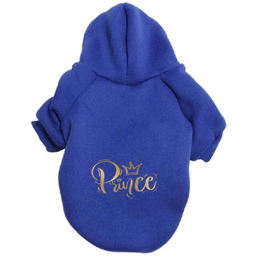 fashion large dog hoodies costom designer clothes autumn winter boy girl puppy cat golden princess prince printed item xs-9xl