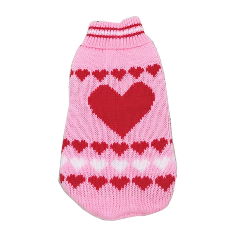 Cute Cat Sweater Costume Winter Warm Pet Clothes for Cats Katten Sphynx Pullover Mascotas Clothing Gatos Products for Animals