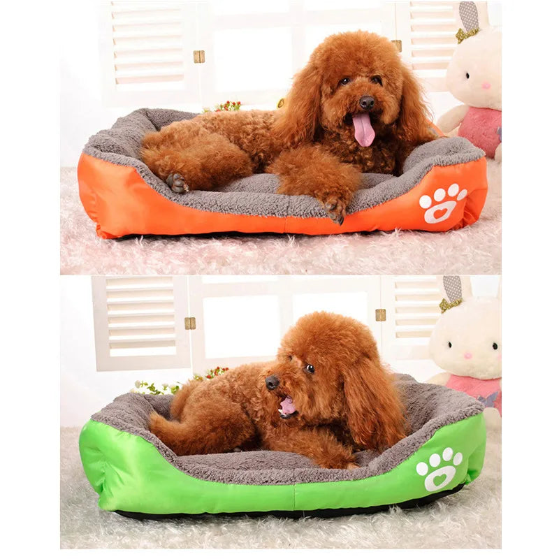 Winter Warm Large Dog Sofa Bed Dog Kneel Cat Mats House Cushion Pet Dog Bed Dog House Soft Nest Dog Baskets Bed For Cat Puppy