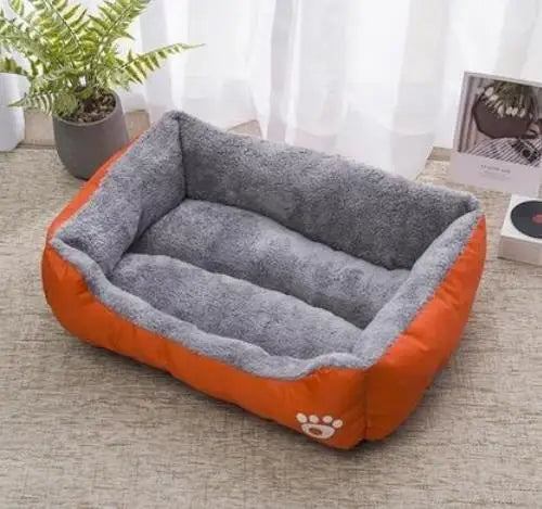 Winter Warm Large Dog Sofa Bed Dog Kneel Cat Mats House Cushion Pet Dog Bed Dog House Soft Nest Dog Baskets Bed For Cat Puppy