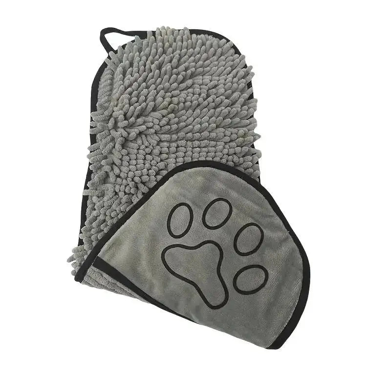 Super Absorbent Pet Bath Towel Quick-drying Water Uptake Cat Dog Towels Soft Bath Robe Dry Pet Cleaning Washcloth Accessories