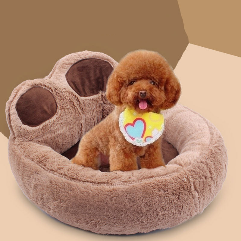 Dog's Paw Shaped Bed