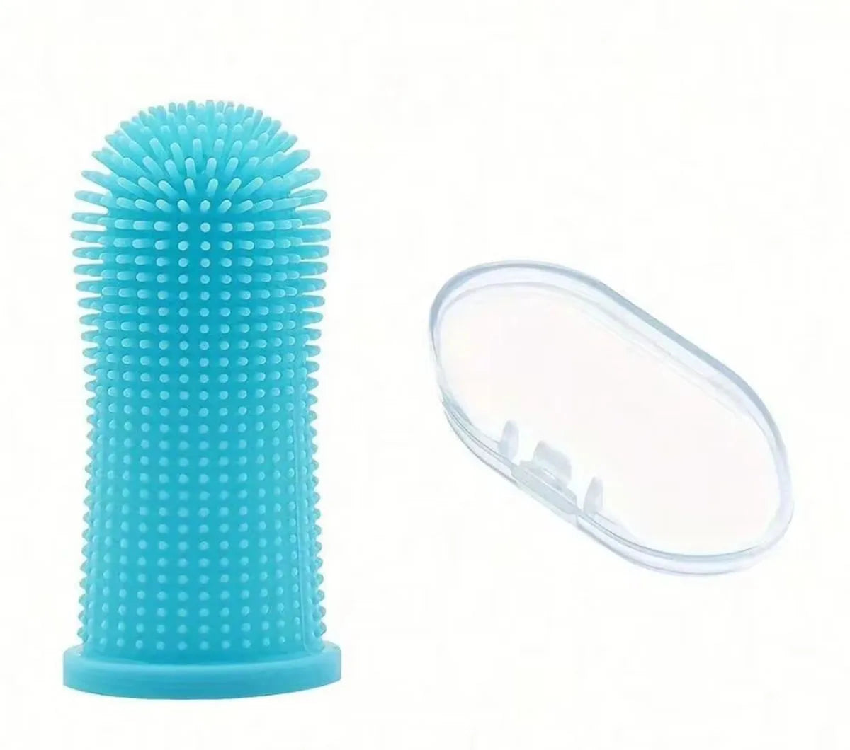 Super Soft Pet Finger Toothbrush for Dogs And Cats Nontoxic Silicone Breath Care Dog Toothbrush Cat Toothbrush Pet Products